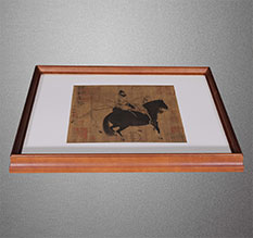 正安书画装裱配框服务案例